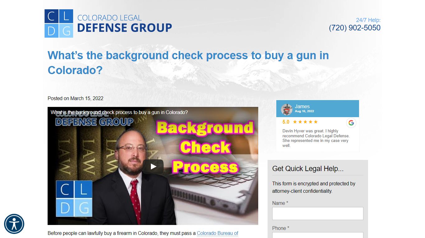 What's the background check to buy a gun in Colorado? - Shouse Law Group